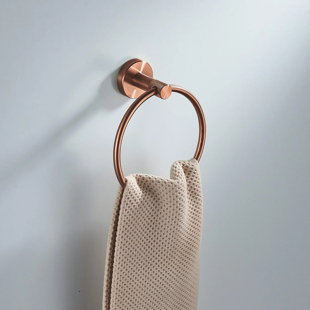 Kúpeľňový vešiak Ring 6610 Modern Brush Copper  2