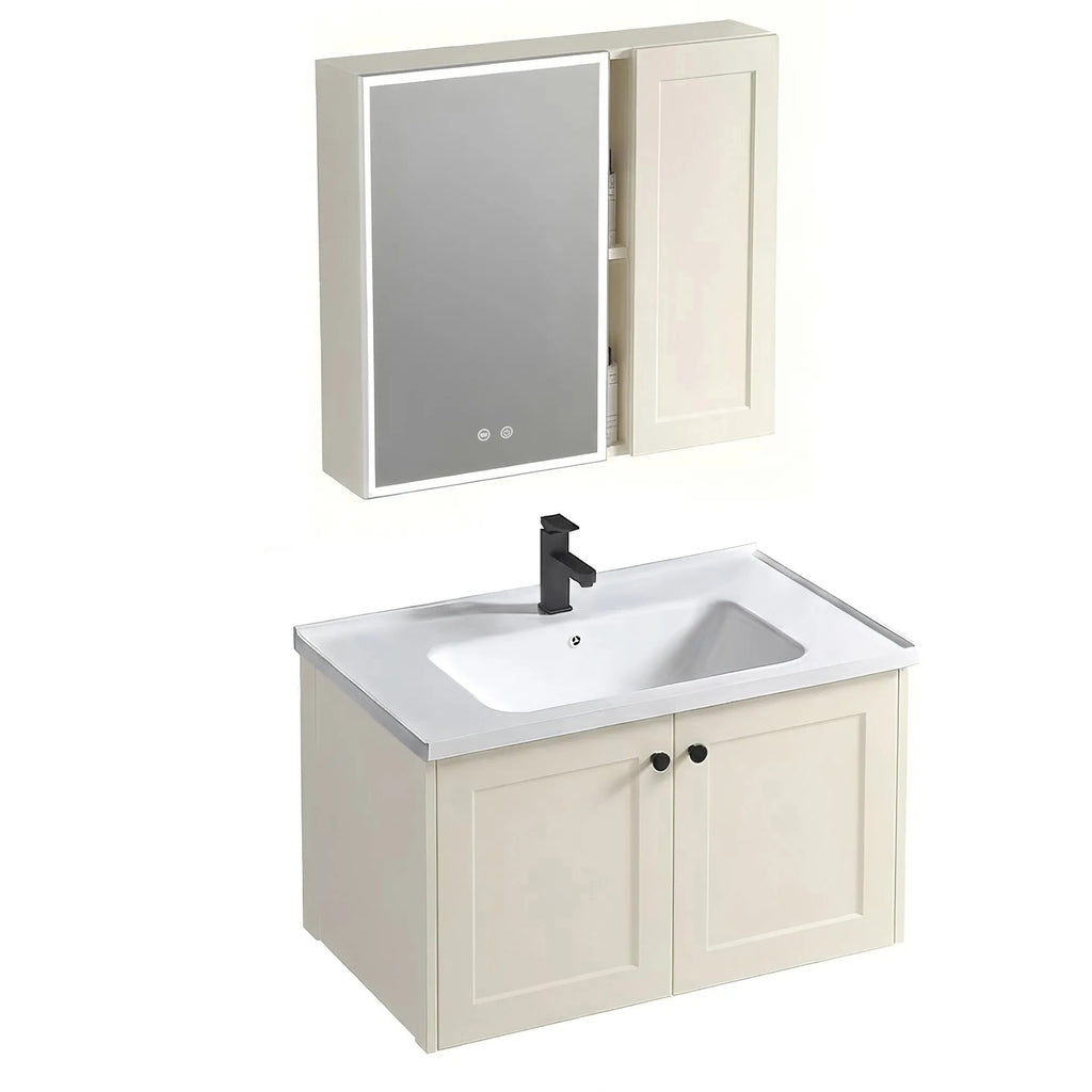 Súprava kúpeľňového nábytku s umývadlom Monti 60cm Creme  2