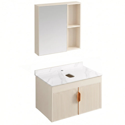 Kúpeľňový nábytkový set s doskou Modo 60cm Beige  2