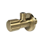 Rohový ventil 02  1/2" x 3/8" Brush Gold  2