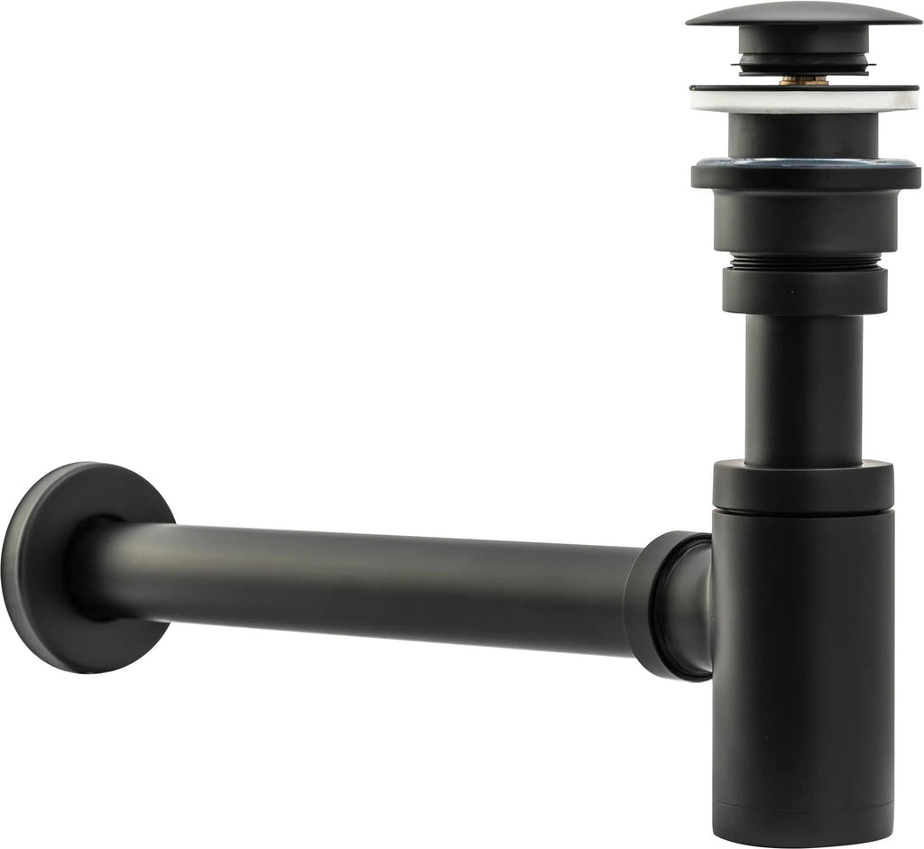 Umývadlový sifón Klik-Klak Universal Rea Black Aged  2