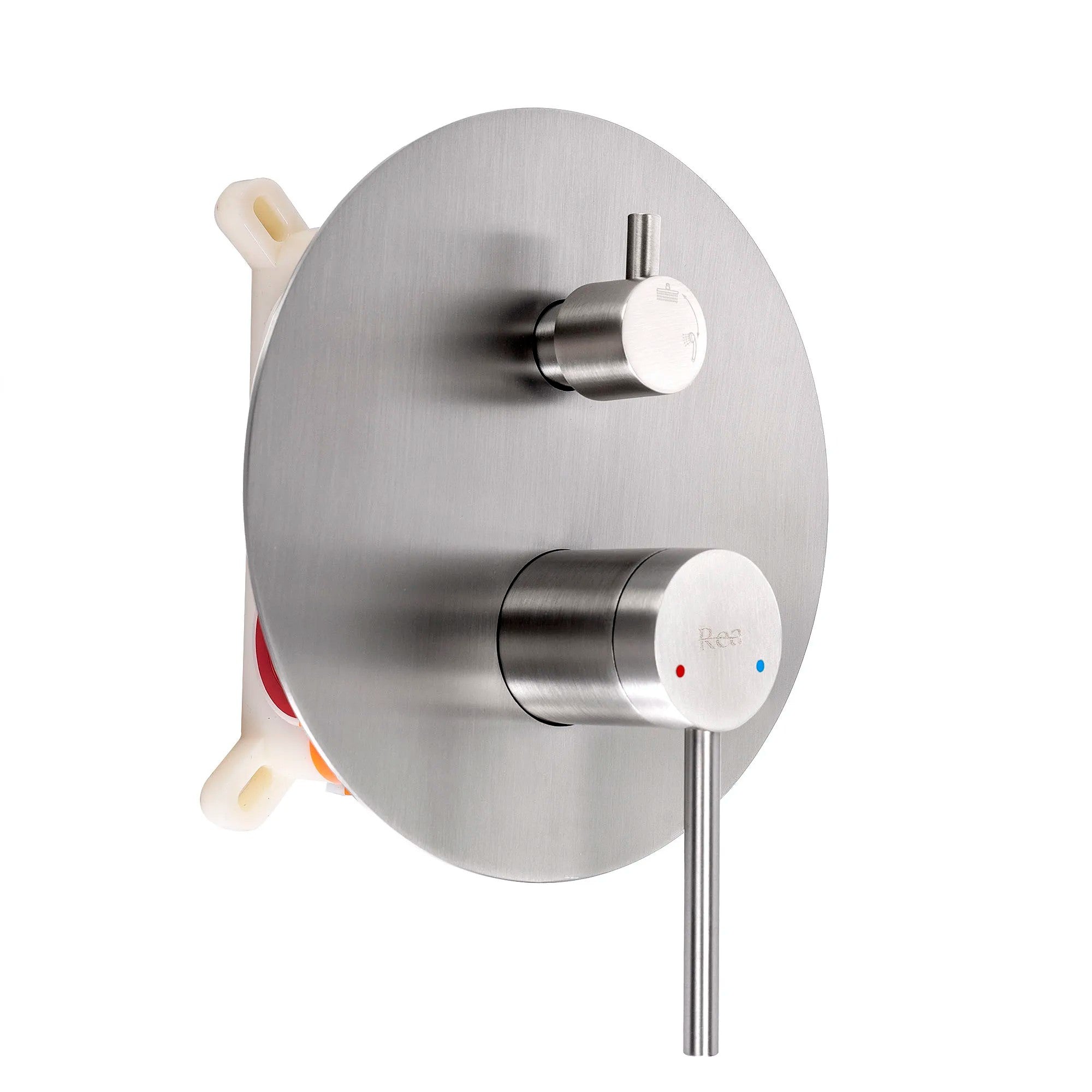Podomietková sprchová súprava Rea Foss Clif Nickel Brush + BOX  2