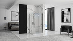 Sprchová kabína Rea Molier Chrome Double 80x80  2