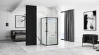 Sprchovací kút Rea Space In Black 80x100 S detským bazénom Savoy 2