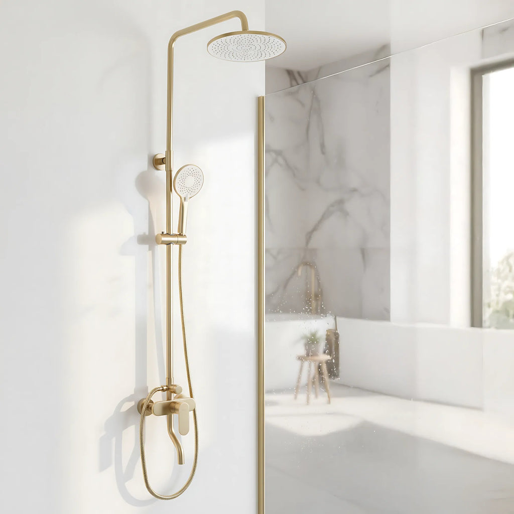 Sprchový set REA DROP Brush Gold  2