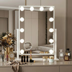 Zrkadlo LED HOLLYWOOD White 30x40  2