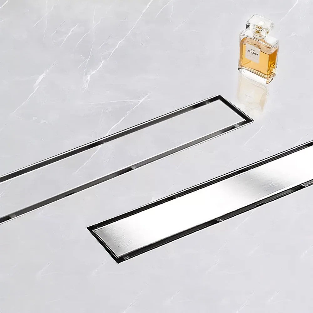 Odtokový žľab Rea Neox BRUSH NICKEL 100  2