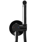 Podomietková bidetová batéria LUNGO LOOP - Black Metallic  2