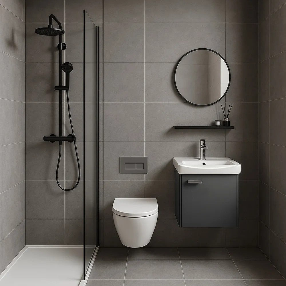 Súprava kúpeľňového nábytku s umývadlom Molly 40cm Grey  2