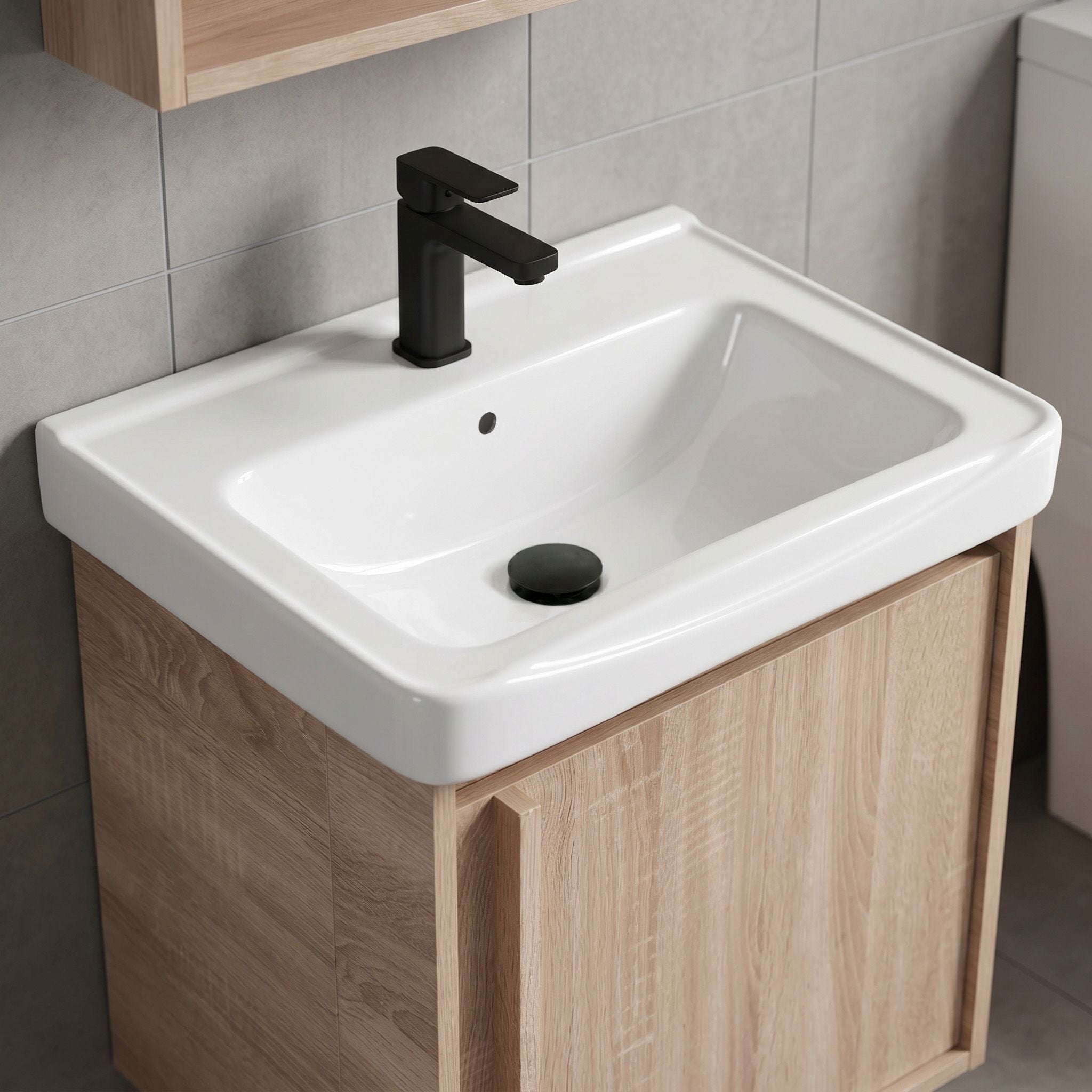 Súprava kúpeľňového nábytku s umývadlom Gama T25023 BXM 50CM  7