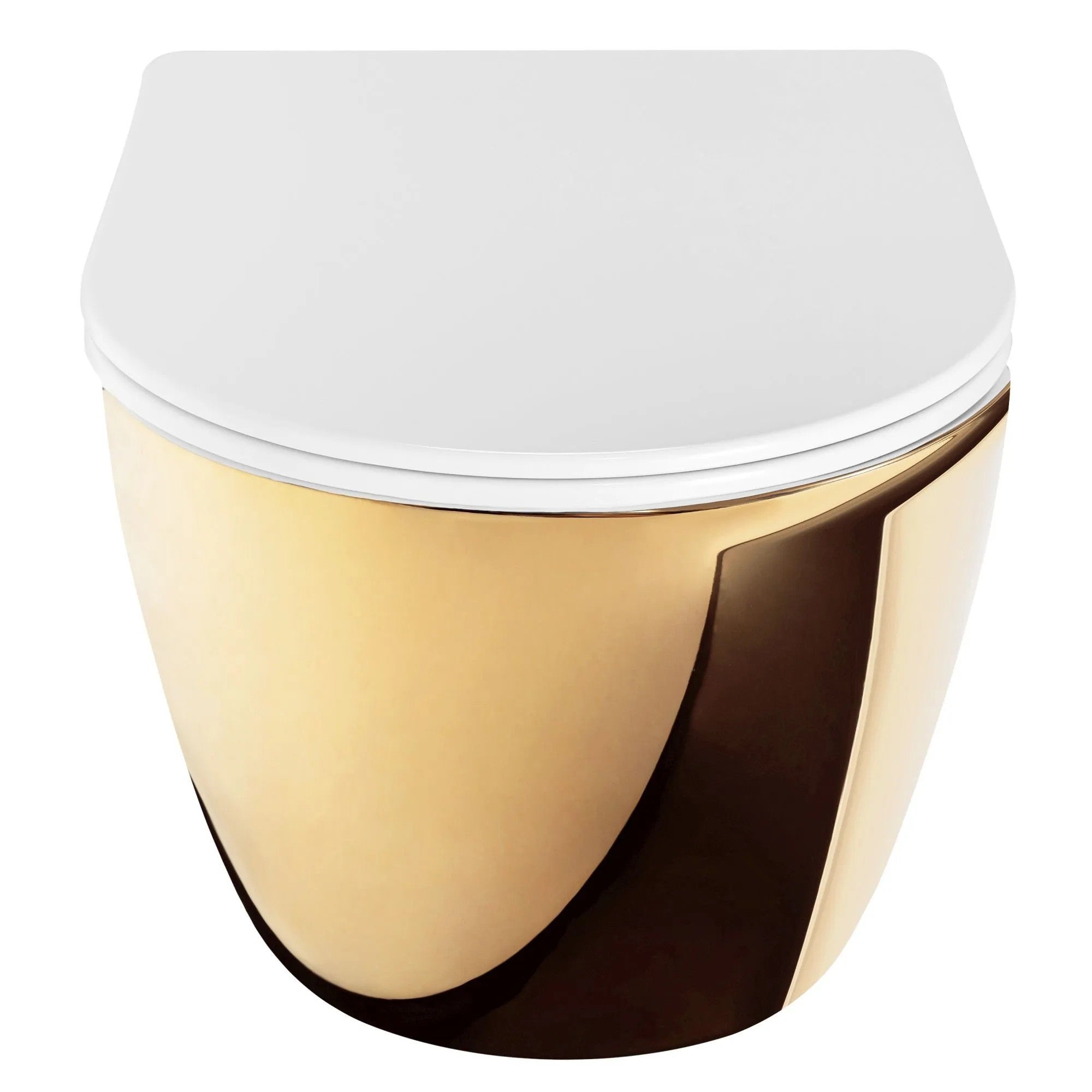 Závesné WC Rea Carlo Mini Tornado NF WHITE GOLD  3