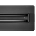Odtokový žľab Neox Slim pro black 90  3