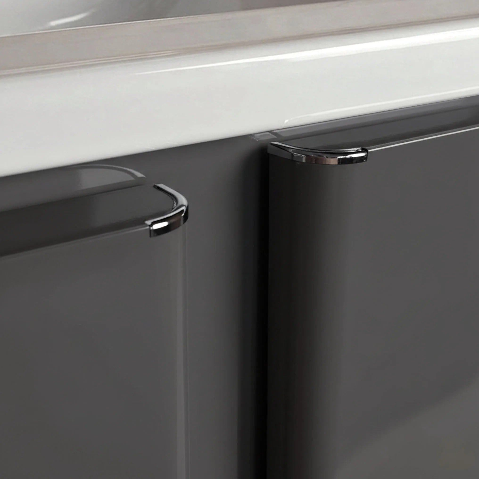 Súprava kúpeľňového nábytku s umývadlom Tula 60cm Grey  3