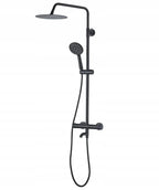 Termostatická sprchová sada Lungo Black Black  3