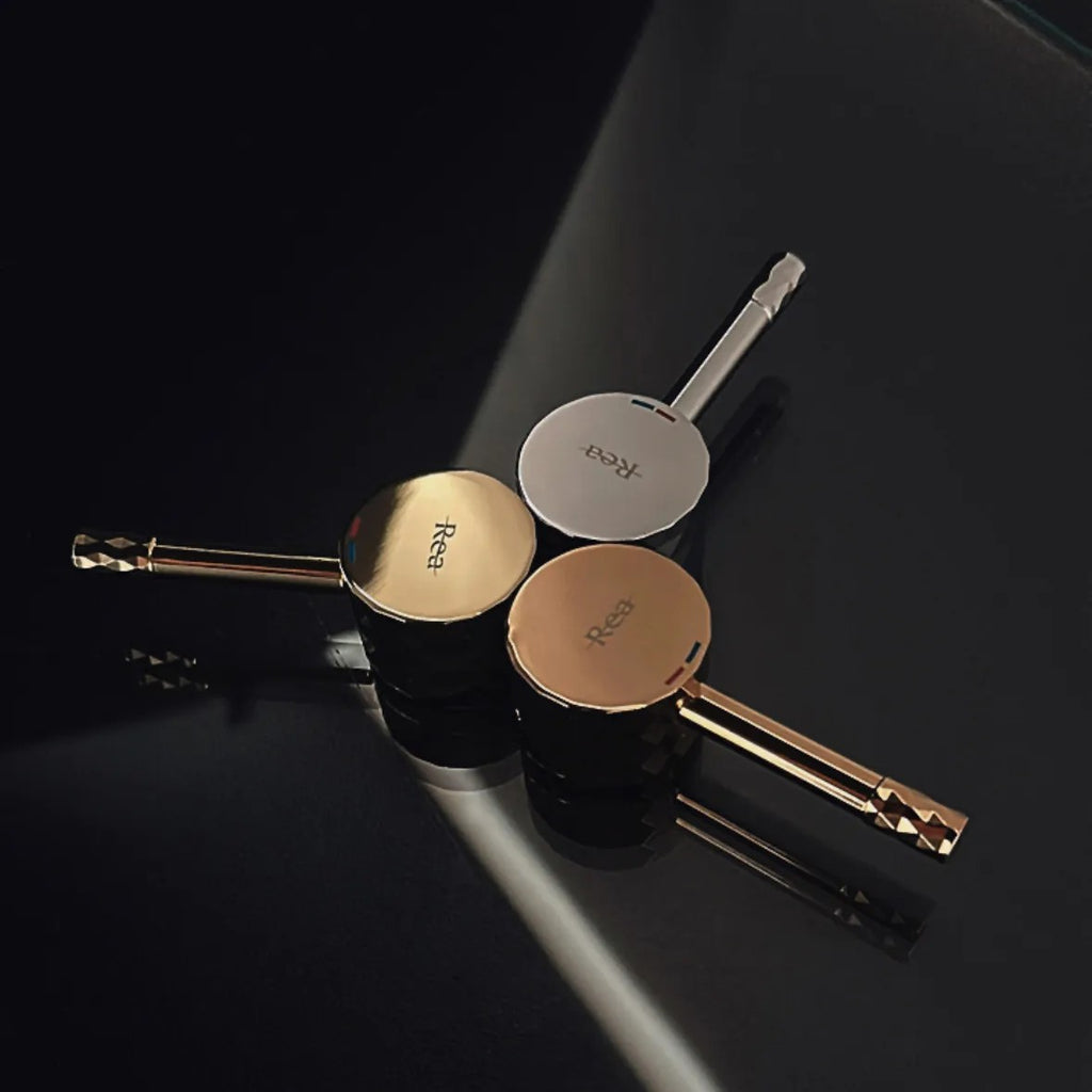 Podomietková bidetová batéria LUNGO LOOP Diamond Gold  3