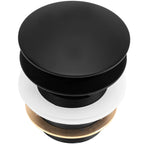 Univerzálny vaňový výpust REA Click-clack Black  3
