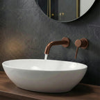Výtokové rameno pre podomietkovú batériu Rea Lungo 20 cm Brushed Copper  3