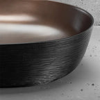 Keramické umývadlo na dosku CLEO 61 Copper Bush / Black  3