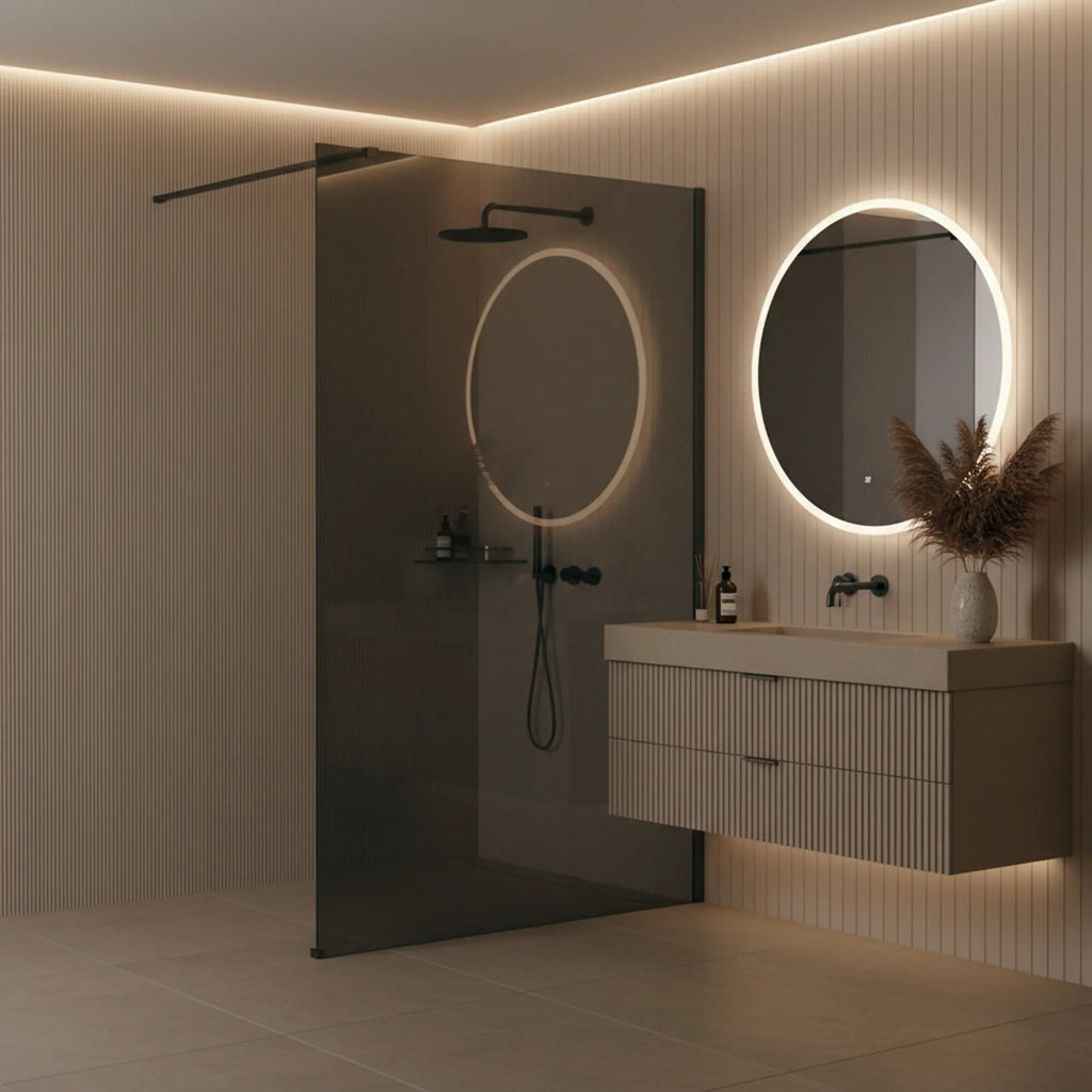 Sprchová zástena Rea Flexi Grey / Titan 110  3
