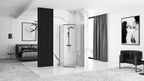 Sprchovací kút AXIN 90x90 - chróm S detským bazénom Diamond 3