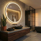 Zrkadlo LED 80cm MMJ BRUSH SILVER  3