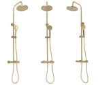 Sprchový set cu termostat Rea PAROT BRUSHED GOLD  3