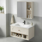 Súprava kúpeľňového nábytku s umývadlom River 60cm Creme  3