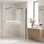 Sprchová zástena Rea Flexi Transparent / Black 120  3