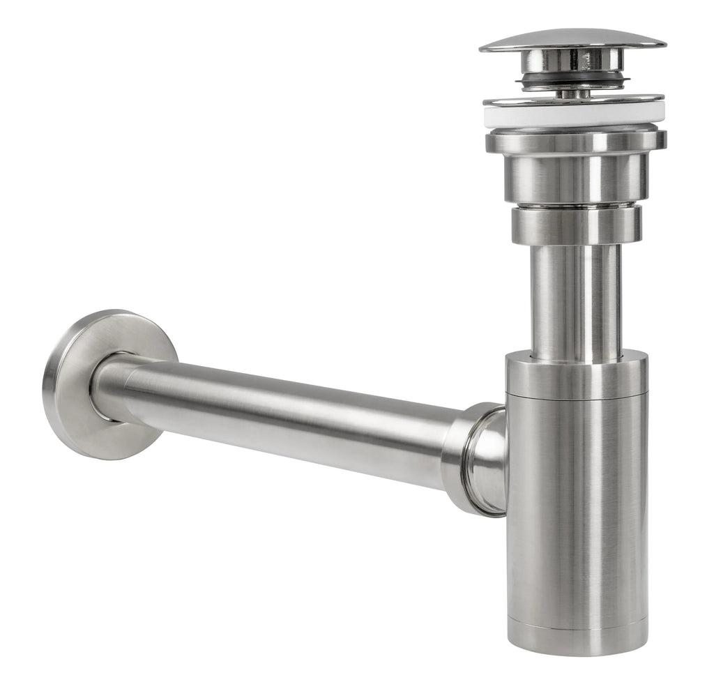 Sifón click-clack BRUSH NICKLE INOX  3