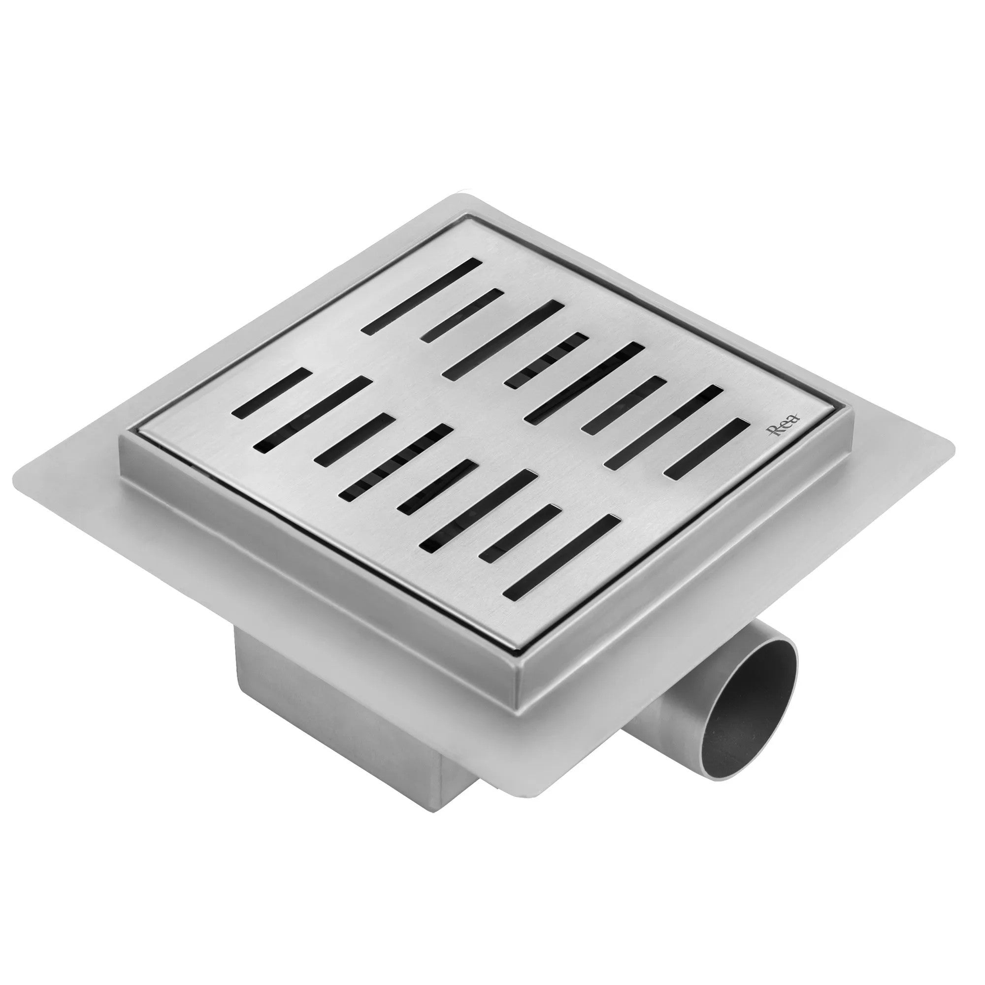 Odtokový žľab REA LINE 150x150 Nickel Brush  3