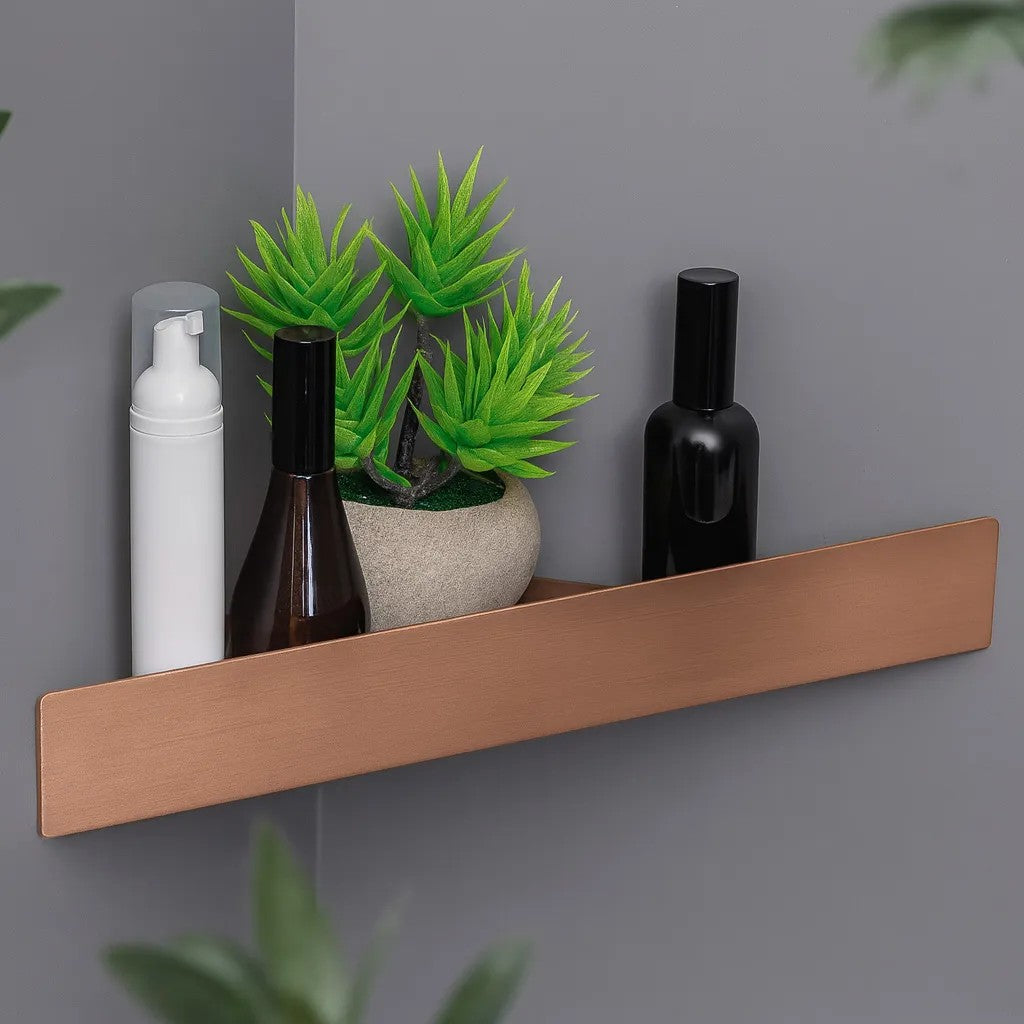 Kúpeľňová polica SF07 brush copper  3