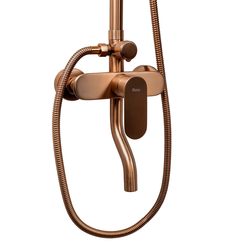 Sprchový set REA DROP Brush Copper  3