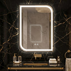 Zrkadlo LED ZONE 80X60  BLACK  3