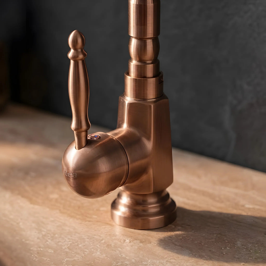 Umývadlová batéria REA Bona Brush Copper High  3