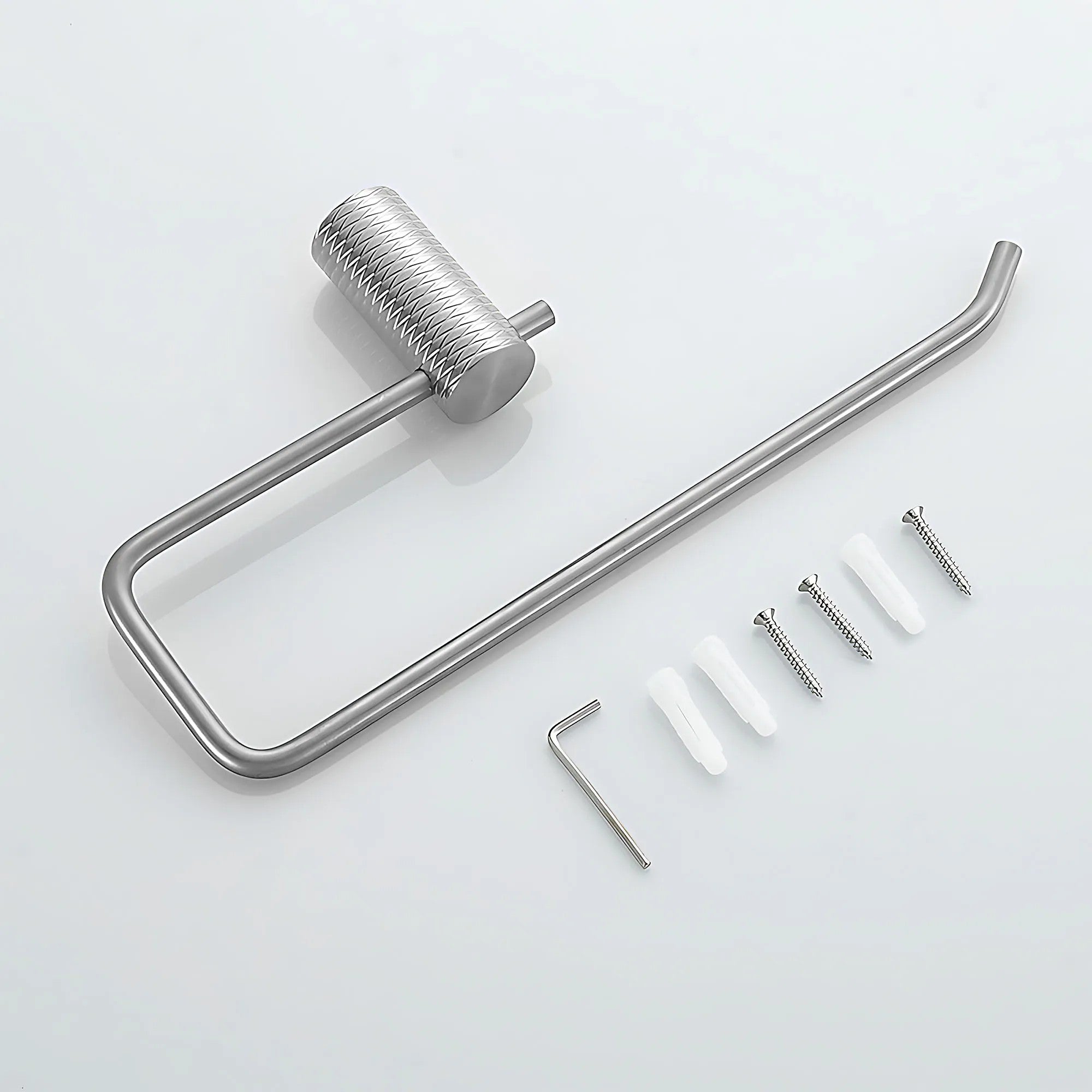 Kúpeľňový vešiak 9710 Prism Brush Nickle  3