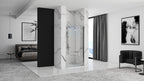 Sprchové dvere Rea  Molier Chrom + profil 80  3