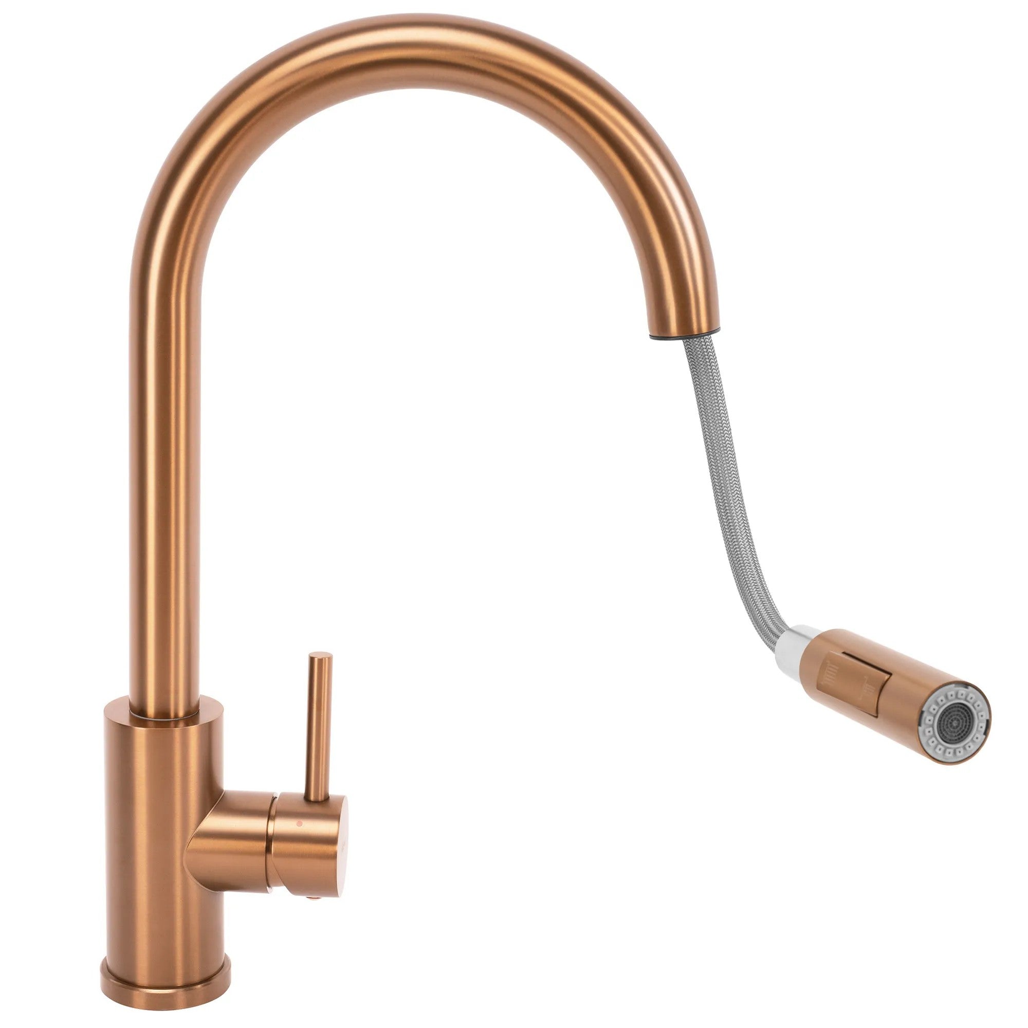 Kuchynská batéria Rea Fresh Brush Copper  3