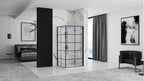 Sprchová kabína Rea Molier Black 110x80  3