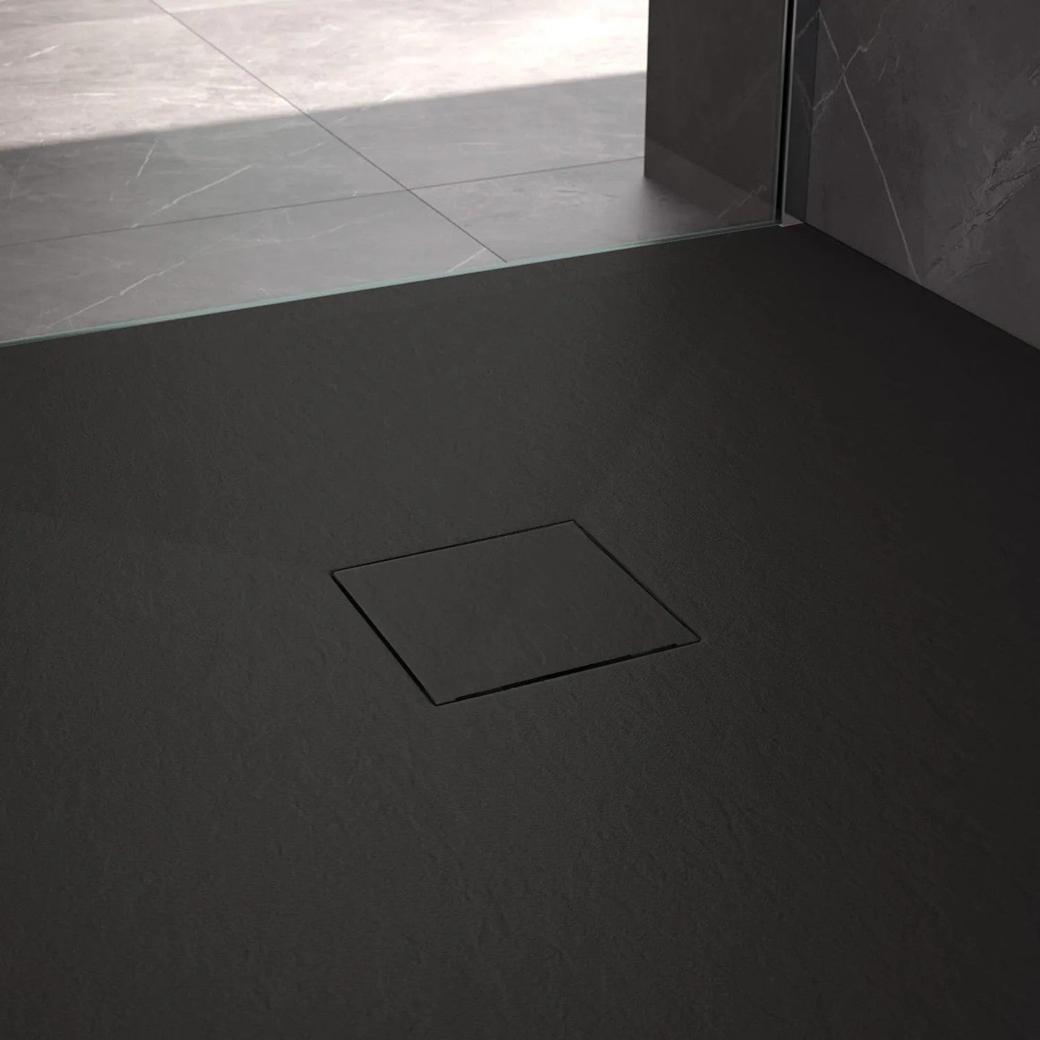 Sprchová vanička Magnum Black 120x90  3