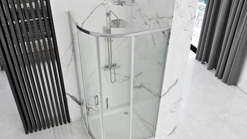 Sprchová kabína REA Look Chrome 80x80 Bez sprchovej vaničky 3