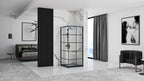 Sprchovací kút REA CONCEPT 80x80 - čierny S detským bazénom Savoy 3
