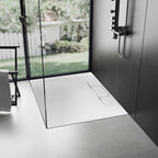 Sprchová vanička REA Bazalt Long White 80x120  3