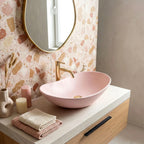 Umývadlo na dosku REA ROYAL Powder Pink Matt  3