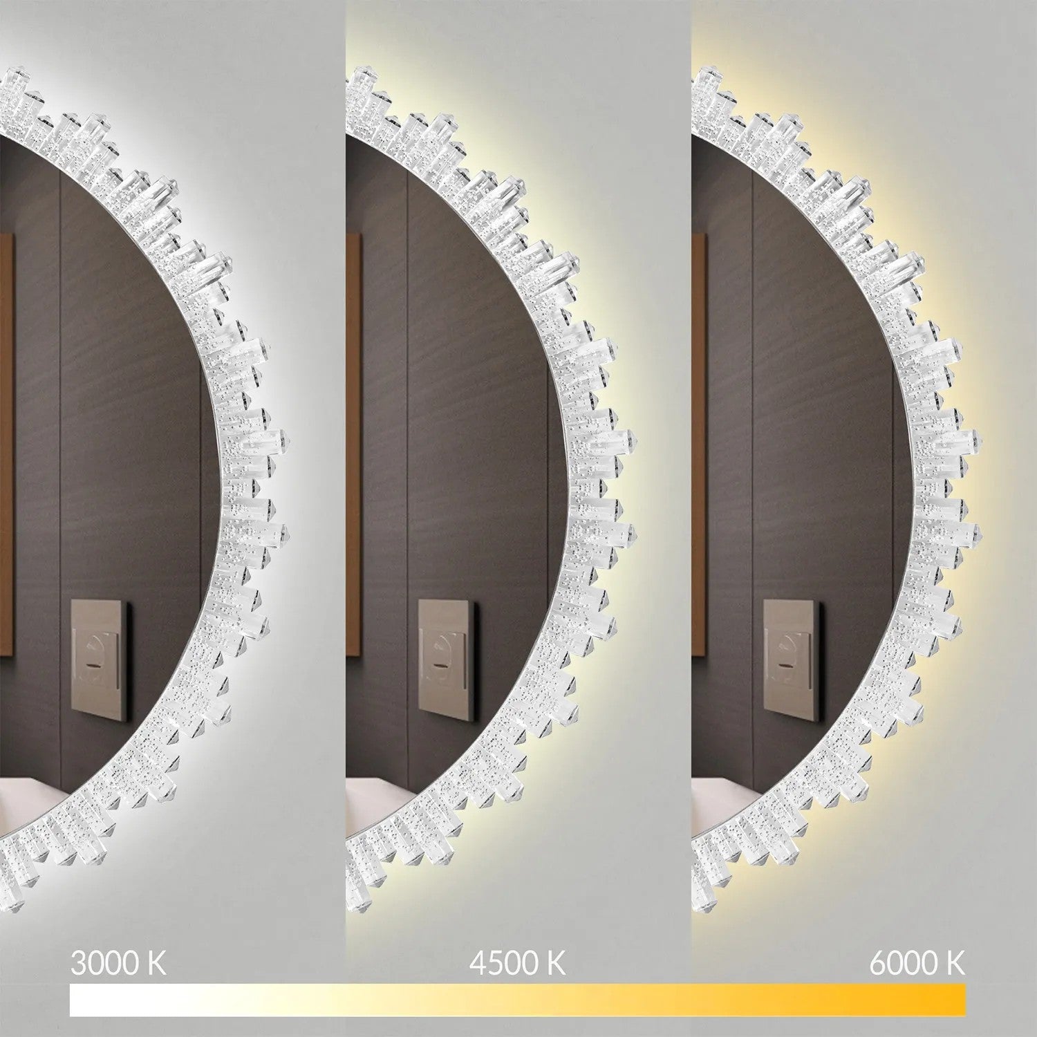 Zrkadlo LED 80cm X013  3