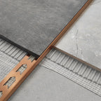 Spádová lišta sprchovej vaničky 100 cm Brush Copper právy 3
