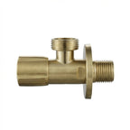 Rohový ventil 02 1/2" x 3/4" Brush Gold  3