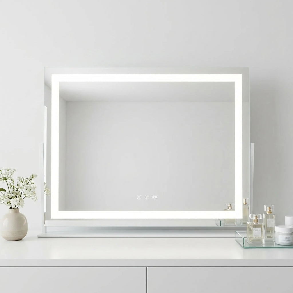 Zrkadlo LED STUDIO White 58x45  3