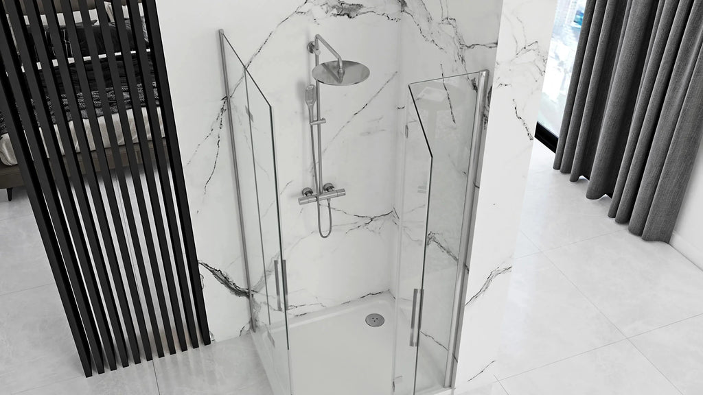 Sprchová kabína Rea Molier Chrome Double 80x90  3