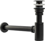 Umývadlový sifón Klik-Klak Universal Rea Black Matt  3