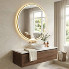 Zrkadlo LED 100cm MMJ BRUSH GOLD  3